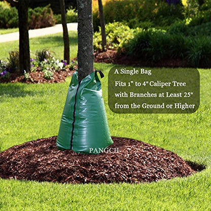 20 Gallon Slow Release Tree Watering Bag - Drip Irrigation Bag for Newly Planted or Established Trees (1 Pack) - size: 1 pack