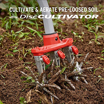 Corona LG 3634 DiscCULTIVATOR Garden Disc Cultivator, Red