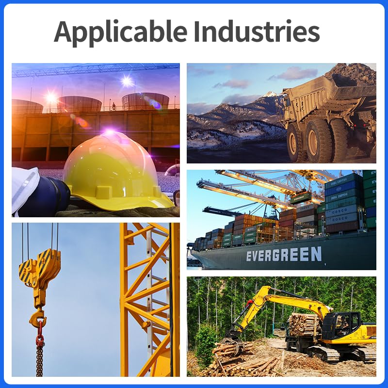 Q800 8-Button Single Speed Industrial Wireless Crane Hoist Remote Control - style: SY-U5G8-40AA