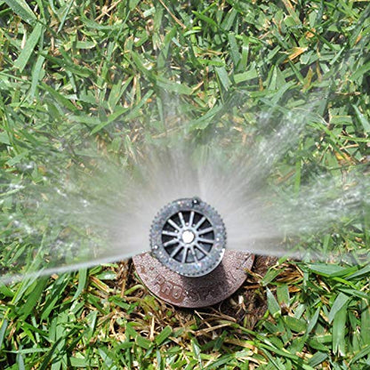 Hunter PRS30 4 in. Pop-Up Lawn Sprinkler Head, 30 PSI, Adjustable 15 ft