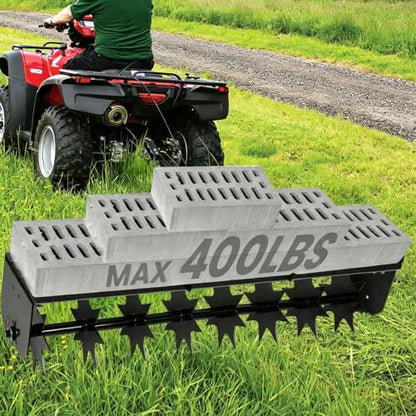 Heavy Duty Pull Behind Aerator with Star Shape Steel Tines