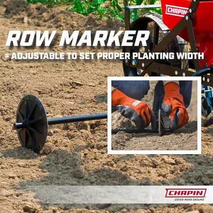 CHAPIN 8701B Push Garden Seeder for Row Planting, 20 Seed Varieties - style: Seed Planter