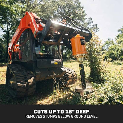 Titan Attachments 14" Stump Planer for 2" Hex Auger Drives, 3300 Ft-Lb - style: Auger Planter Diameter: 14"