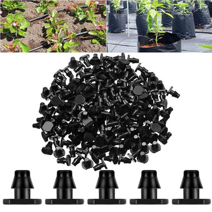 50pcs 1/4" Drip Irrigation End Plug for Drip Irrigation System Kit - size: 1/4" Drip End Plug
