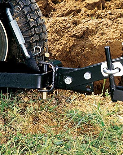 Brinly PP-510 Sleeve Hitch Tow Behind Moldboard Plow, 10" - Black - color: Black
