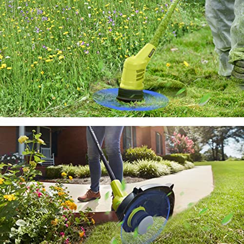 YWTESCH 11 Pack Weed Wacker String Replacement Compatible with Ryobi One+ String Trimmers, 0.065'' AC14RL3A String Trimmer Refill Spool Autofeed Weed Eater String for Ryobi 18v,24v,40v(9 Spool+2 Cap) - size: 9 Spools + 2 Caps