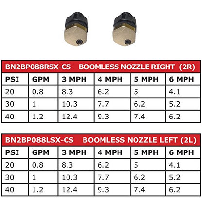 Master Mfg SSBK-DNB-2 16 Foot Broadcast Spray No Boom Kit - Dual Nozzle