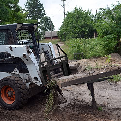 YITAMOTOR 4000lbs Pallet Fork Frame, 45" for Skid Steer Loaders Tractors