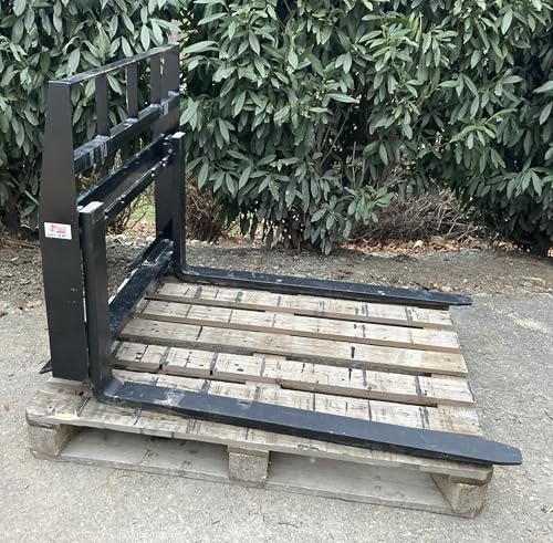Kivel 2000lb 42in Pallet Forks for Bobcat MT Walk Behind