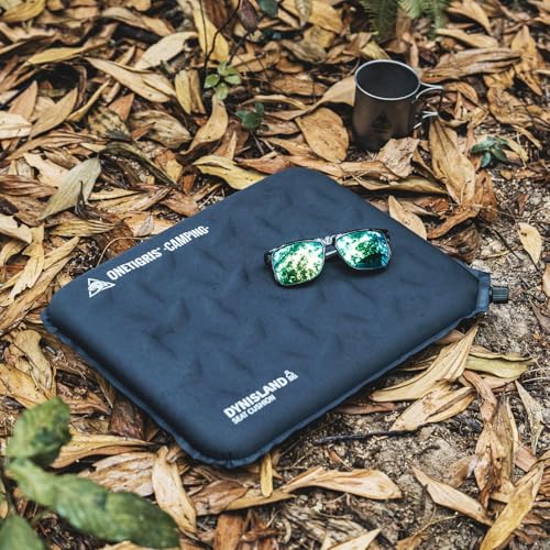 ONETIGRIS Inflatable Seat Cushion, Lightweight Waterproof Seat Pad - color: 2 Pack Black