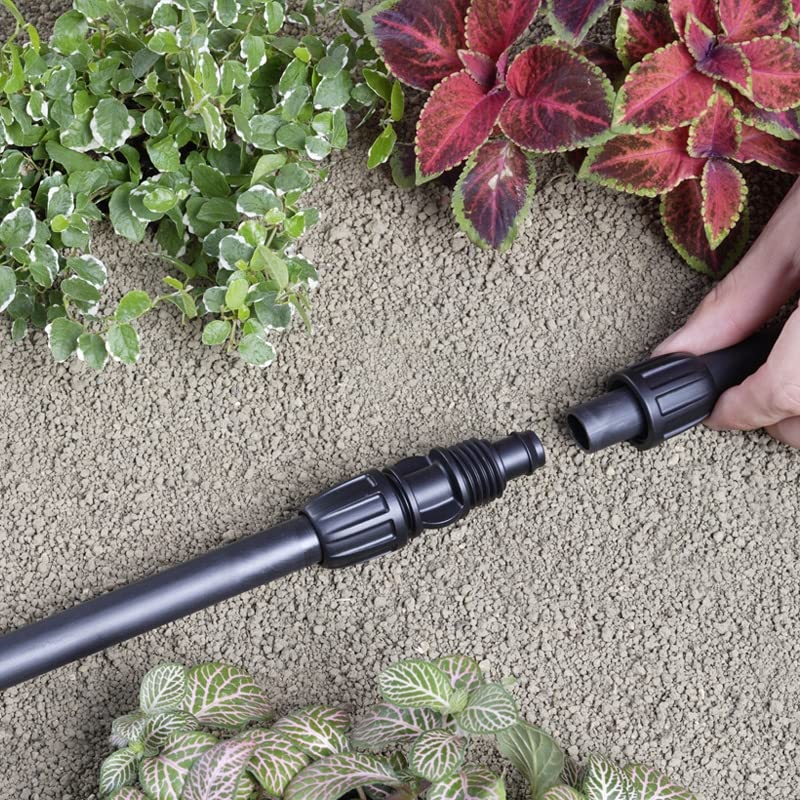 1/2 Inch Drip Irrigation Lock Barbed Straight Connectors, 10pcs - size: 1/2" Straight Connector